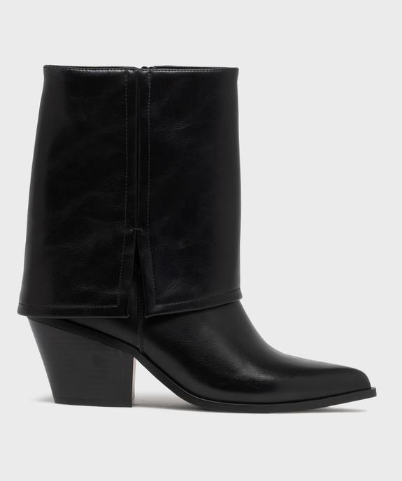 Bottines fourreau à bout pointu femme - Follow Me vue1 - FOLLOW ME - GEMO