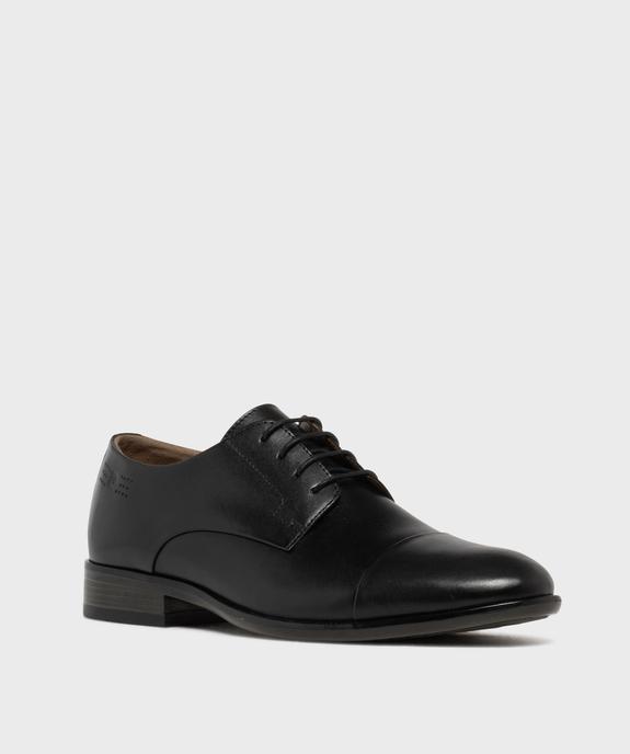 Derby à bout droit dessus cuir homme - Pierre Cardin vue2 - PIERRE CARDIN D - GEMO