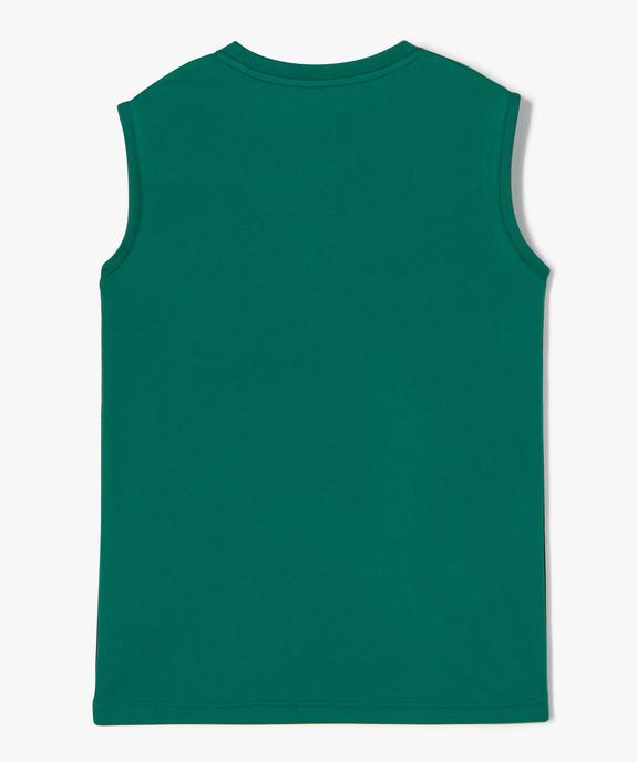 Débardeur en maille légère garçon vue4 - GEMO (JUNIOR) - GEMO