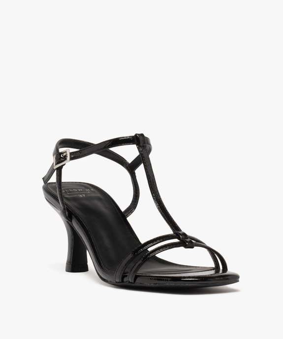 Sandales à talon multibrides femme vue2 - FOLLOW ME - GEMO