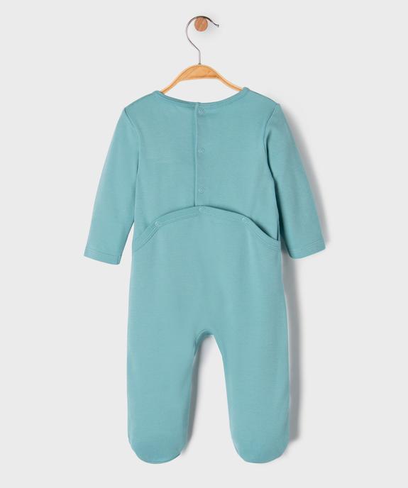 Pyjama dors-bien avec motifs dinosaures bébé garçon vue3 - GEMO 4G BEBE - GEMO