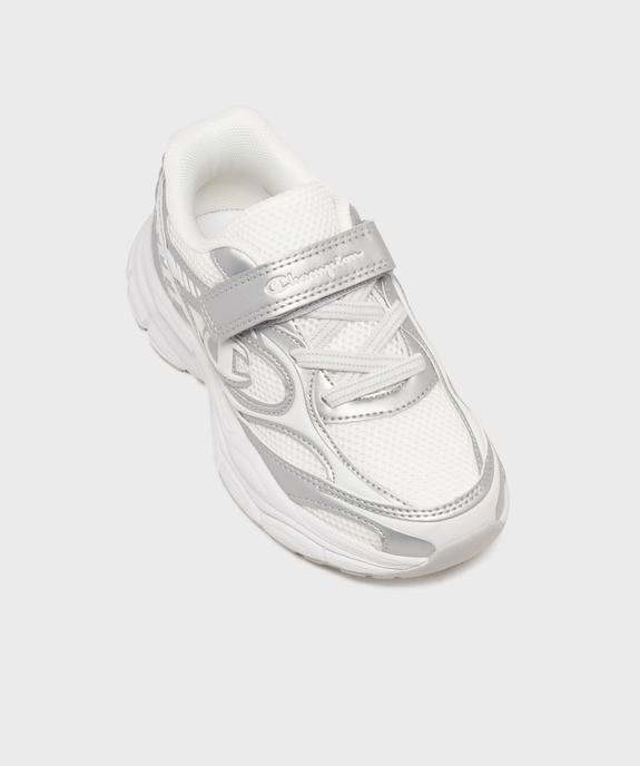 Baskets basses à scratch bicolores fille - Champion vue5 - CHAMPION USA - GEMO