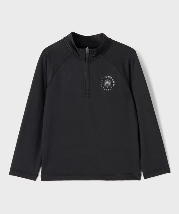 Tee-shirt chaud à manches longues spécial sport garçon vue2 - GEMO (ENFANT) - GEMO