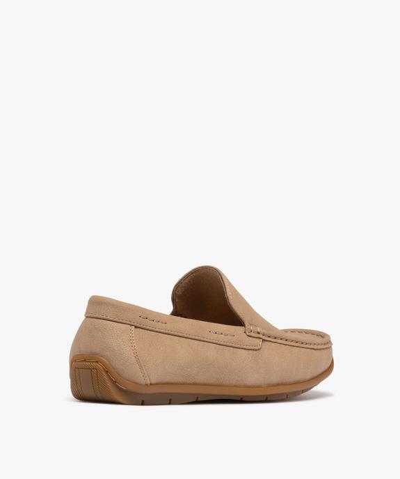 Mocassin semelle intérieure cuir homme vue4 - URBAN STEPS - GEMO