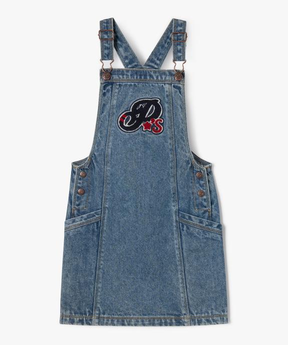 Robe salopette en jean fille - Camps United vue2 - CAMPS UNITED - GEMO
