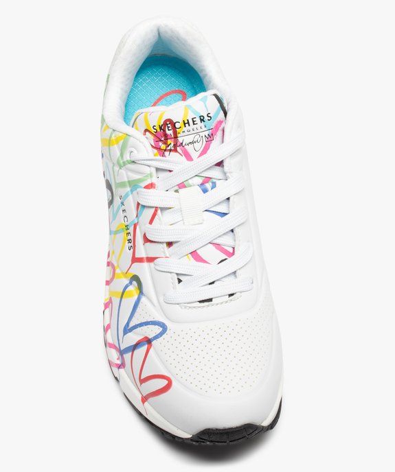 Baskets femme imprimées à semelle bulle d’air – Skechers Skechers Street x John Goldcrown vue5 - SKECHERS - GEMO