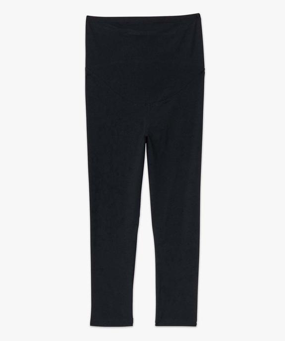 Leggings de grossesse court avec bandeau haut vue4 - GEMO (MATER) - GEMO