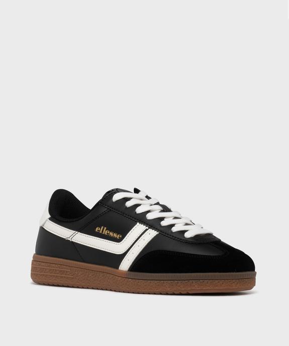 Baskets basses bicolores à lacets homme - Ellesse vue3 - ELLESSE - GEMO