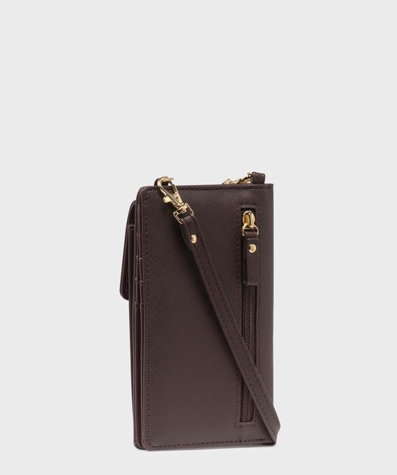 Pochette smartphone et portefeuille 2-en-1 femme vue2 - GEMO (ACCESS) - GEMO