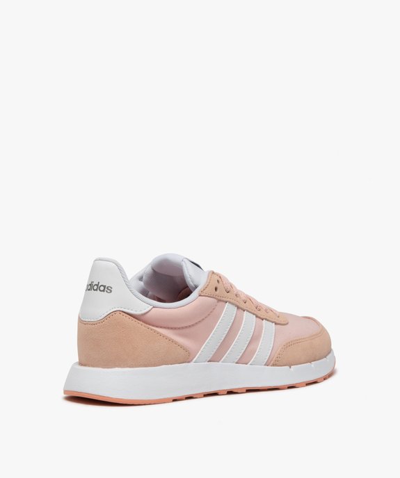 Baskets femme bicolores à lacets – Adidas Run 60s vue4 - ADIDAS - GEMO