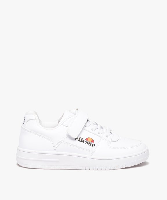 Baskets garçon unies à scratch style rétro - Ellesse vue1 - ELLESSE - GEMO