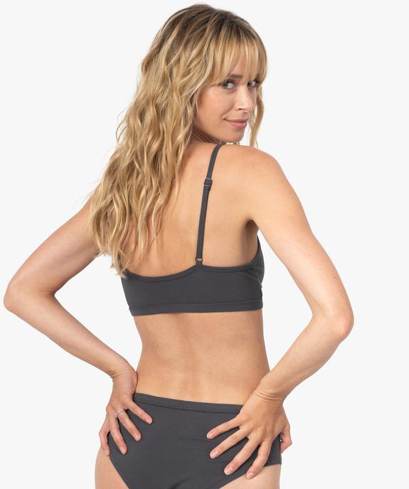 Brassière femme à fines bretelles - Camps United vue2 - CAMPS UNITED - GEMO
