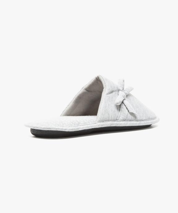 Mules en jersey motif étoiles vue4 - GEMO(HOMWR FEM) - GEMO