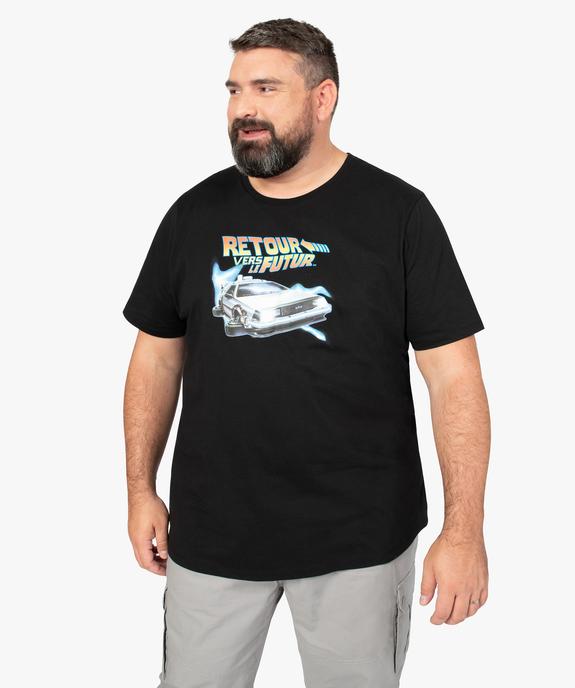 Tee-shirt homme avec motif Retour vers le futur - Universal vue2 - NBCUNIVERSAL - GEMO