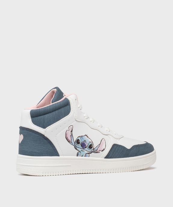 Baskets montantes à semelle épaisse et imprimé femme - Stitch vue4 - LILO & STITCH - GEMO