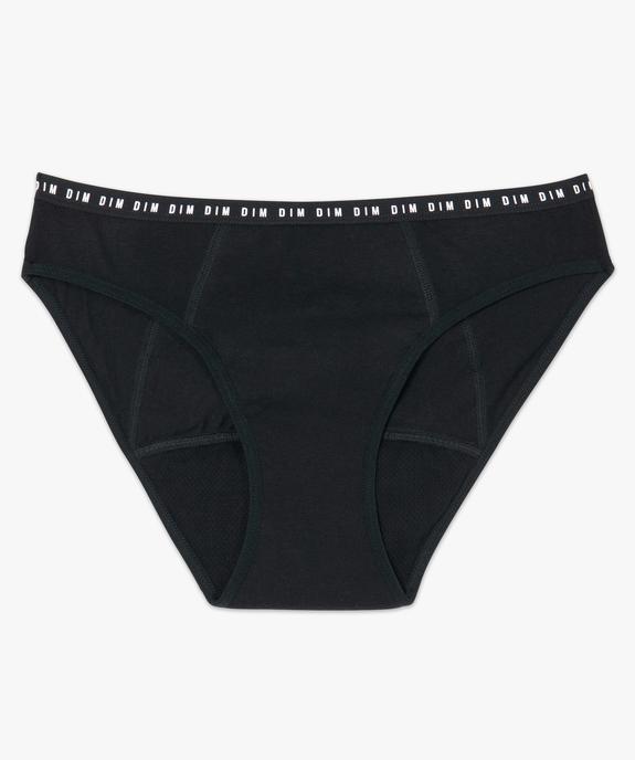 Culotte menstruelle lavable pour flux abondant - Dim Protect vue4 - DIM - GEMO