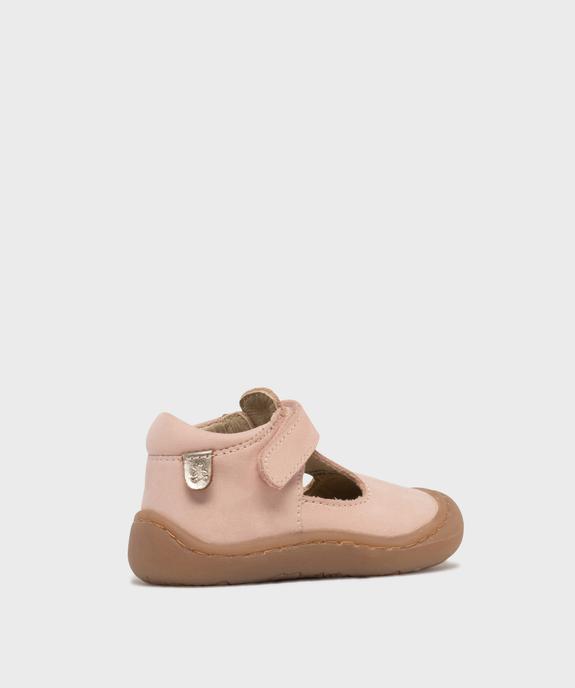 Chaussures de parc dessus cuir bébé fille - LuluCastagnette vue4 - LULUCASTAGNETTE - GEMO