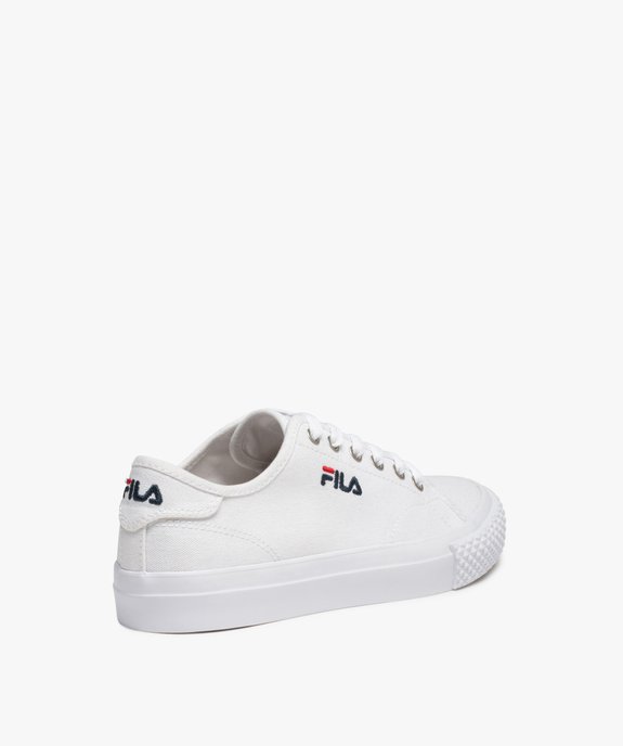 Tennis femme en toile unie à lacets – Fila Pointer  vue4 - FILA - GEMO