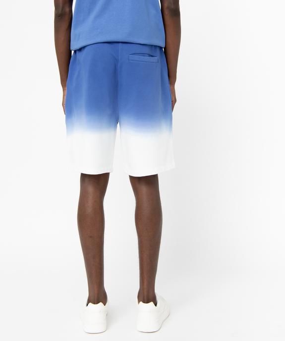 Bermuda en molleton tie-and-dye homme vue3 - GEMO (HOMME) - GEMO