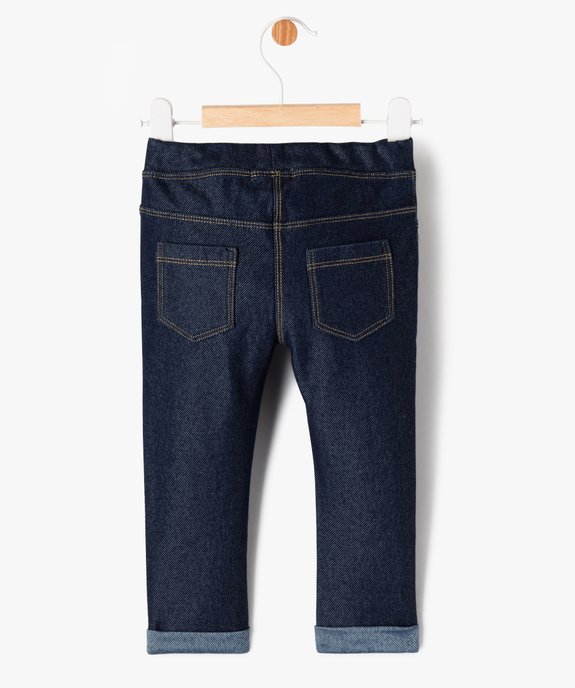 Jegging à taille réglable bébé fille vue8 - GEMO(BEBE DEBT) - GEMO