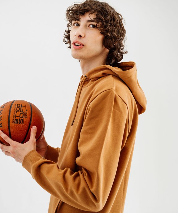Sweat à capuche intérieur molletonné homme vue2 - GEMO 4G HOMME - GEMO