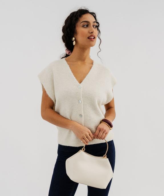 Gilet sans manches coupe oversize femme vue2 - GEMO(FEMME PAP) - GEMO