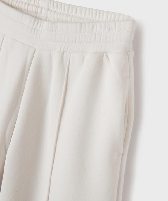 Pantalon de jogging coupe droite fille vue2 - GEMO (JUNIOR) - GEMO