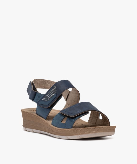 Sandales confort semelle intérieure cuir femme vue2 - G'FLEX - GEMO