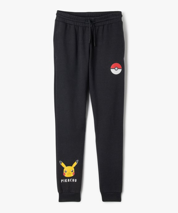 Pantalon de sport en molleton imprimé Pikachu garçon - Pokémon vue1 - POKEMON - GEMO