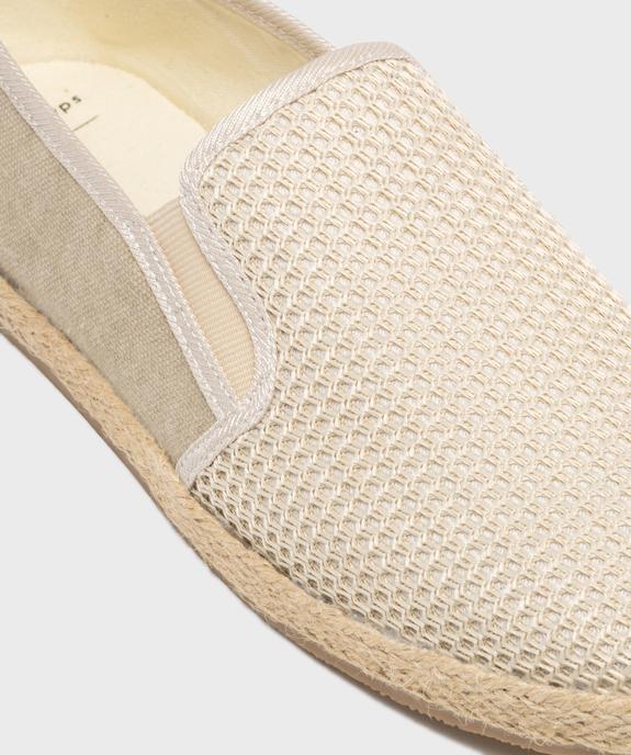 Slippers en toile homme - Urban Steps vue6 - URBAN STEPS - GEMO