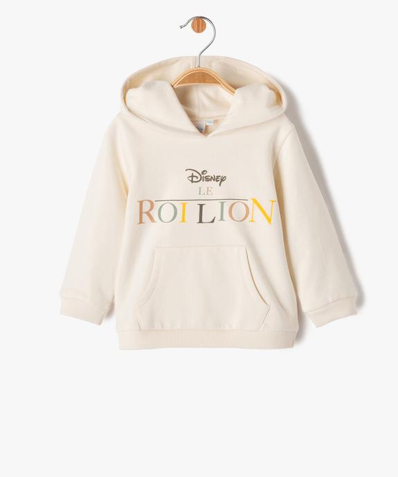 Sweat à capuche Le Roi Lion bébé garçon - Disney vue2 - ROI LION - GEMO