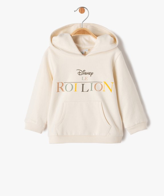 Sweat à capuche Le Roi Lion bébé garçon - Disney vue2 - ROI LION - GEMO
