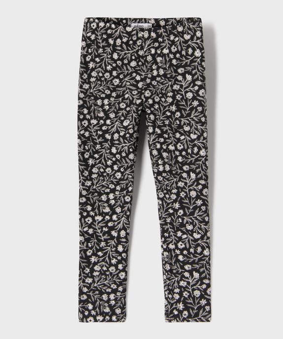 Legging imprimé à taille élastiquée fille vue1 - GEMO (ENFANT) - GEMO