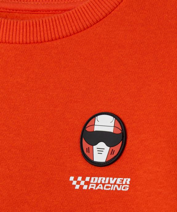 Sweat tricolore motif Formule 1 garçon  vue2 - GEMO (ENFANT) - GEMO