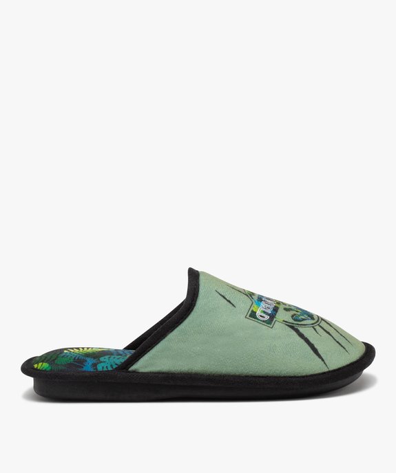 Chaussons garçon mules imprimées – Jurassic World vue1 - JURASSIC WORLD - GEMO