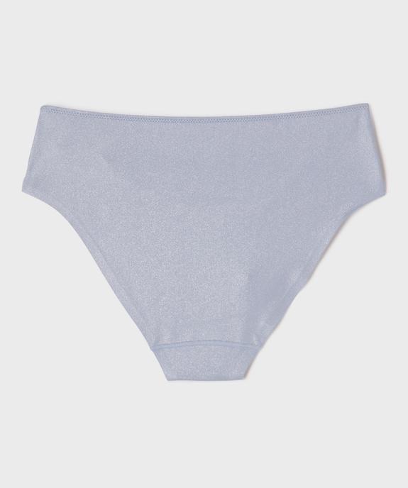 Culotte en microfibre pailletée sans coutures fille (lot de 2) vue3 - GEMO (JUNIOR) - GEMO