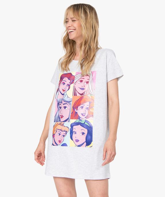 Chemise de nuit femme avec motif princesses - Disney vue1 - DISNEY DTR - GEMO