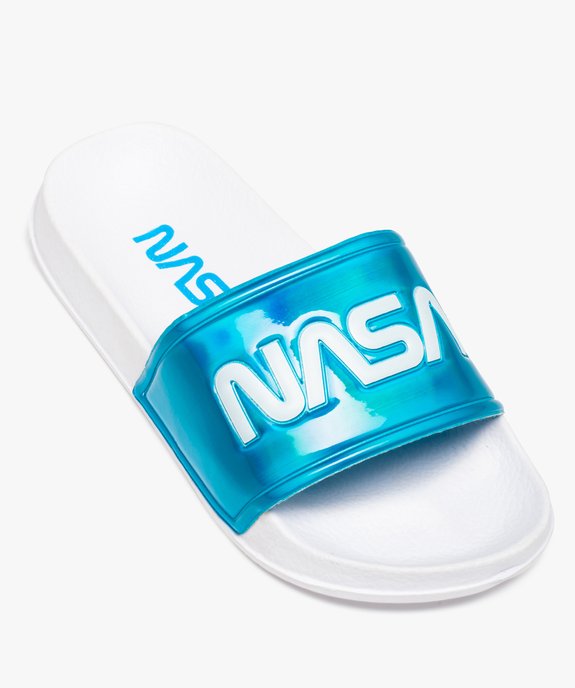 Mules de piscine fille à bandeau irisé – Nasa vue5 - NASA - GEMO