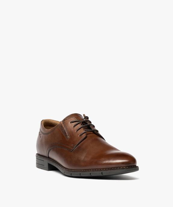 Derby dessus cuir homme - Pierre Cardin vue2 - PIERRE CARDIN D - GEMO