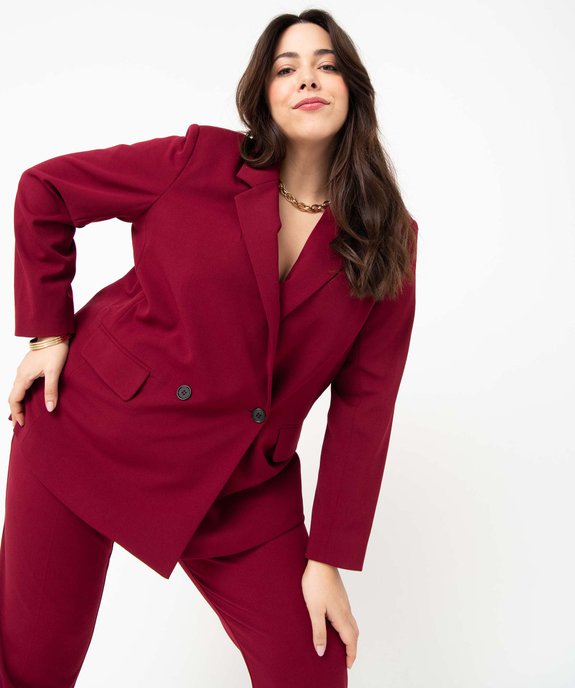 Veste de costume femme grande taille vue1 - GEMO (G TAILLE) - GEMO