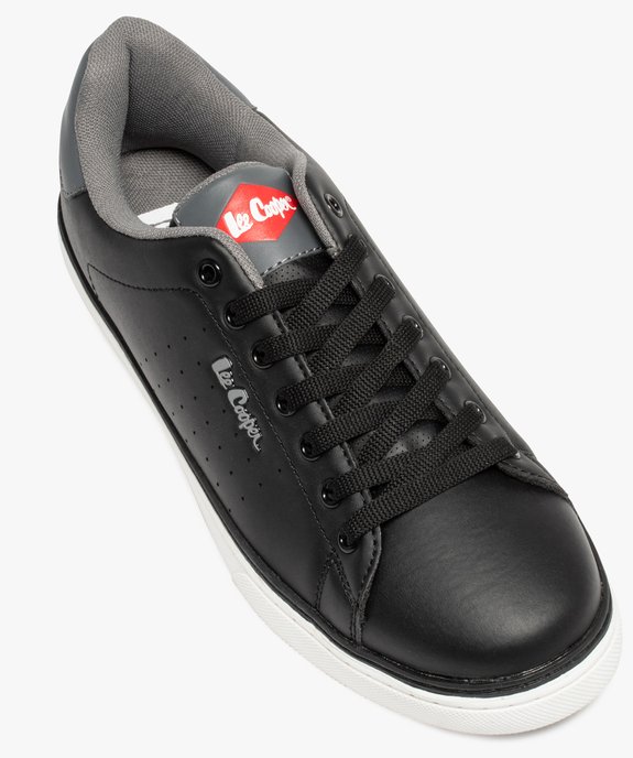 Baskets homme tige basse unie à lacets – Lee Cooper Smart vue5 - LEE COOPER - GEMO
