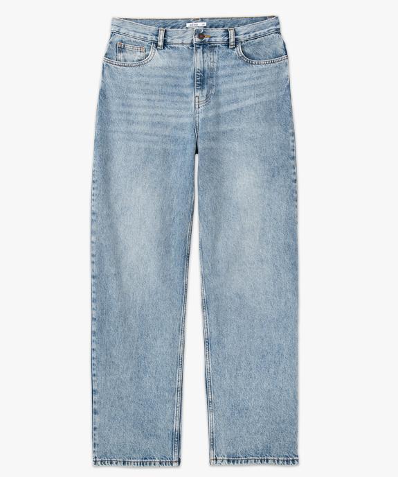 Jean cropped en denim délavé homme vue4 - GEMO (HOMME) - GEMO