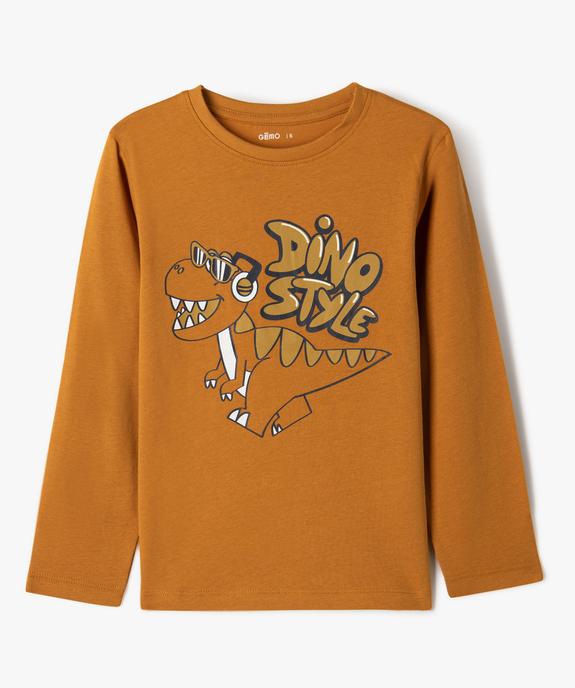 Tee-shirt à manches longues avec motif garçon vue2 - PREMIER PRIX BY GEMO - GEMO