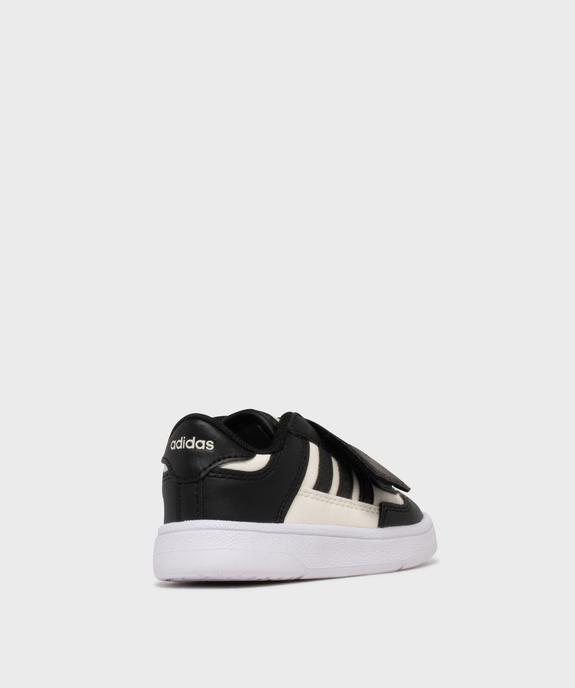 Baskets Rapid Court fermeture scratch garçon - Adidas vue4 - ADIDAS - GEMO