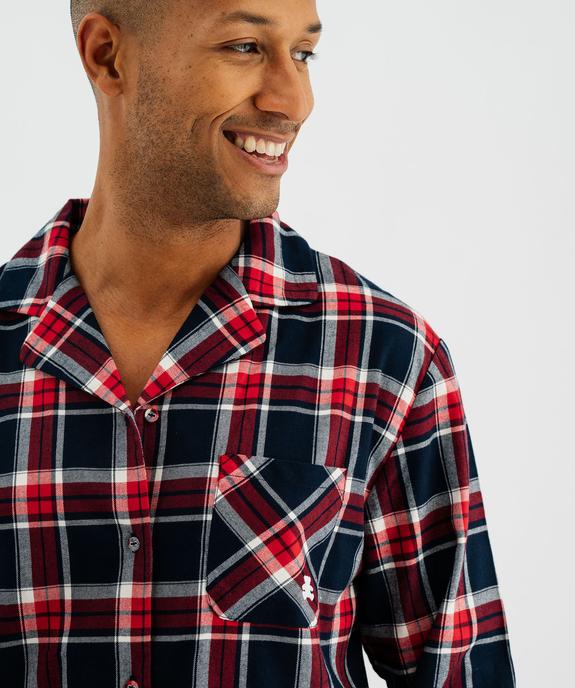 Pyjama à carreaux homme - LuluCastagnette vue4 - LULUCASTAGNETTE - GEMO