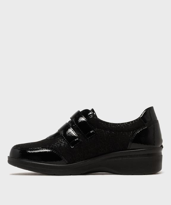Derbies confort à semelle intérieure cuir femme - G'Flex vue3 - G'FLEX - GEMO