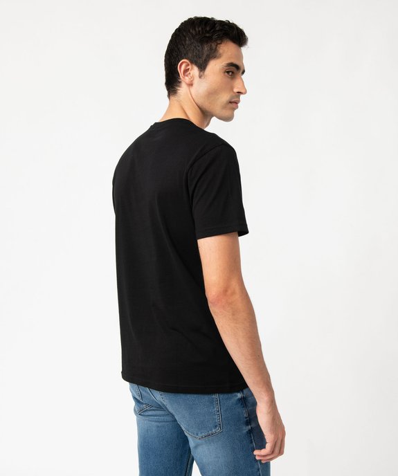 Tee-shirt à manches courtes et col rond homme vue2 - GEMO 4G HOMME - GEMO