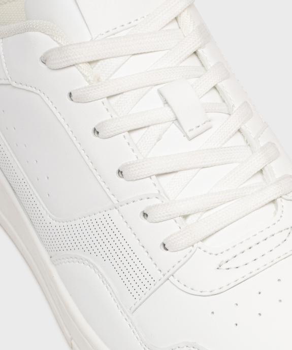 Baskets basses unies à lacets homme - Camps United vue7 - CAMPS GEMO FOR GOOD - GEMO