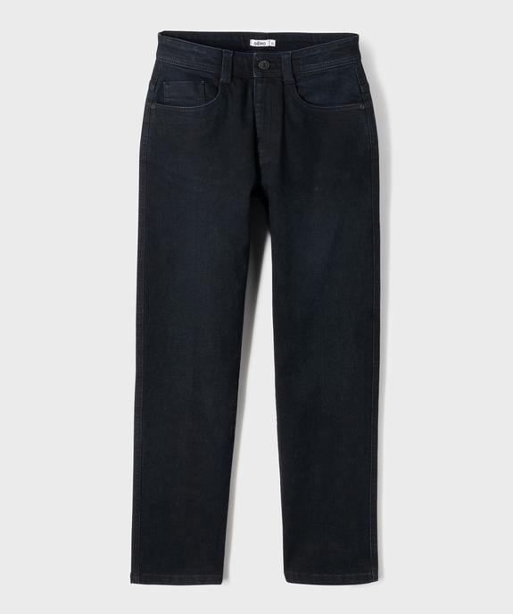 Jean loose en coton stretch garçon vue1 - GEMO (JUNIOR) - GEMO