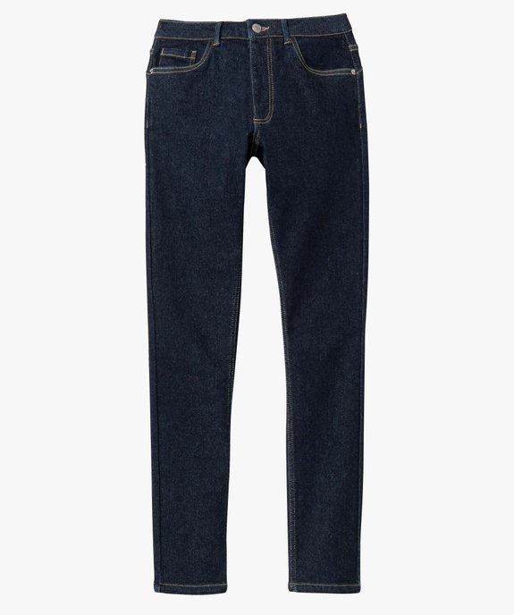 Jean femme coupe Slim coloris délavé vue4 - GEMO 4G FEMME - GEMO
